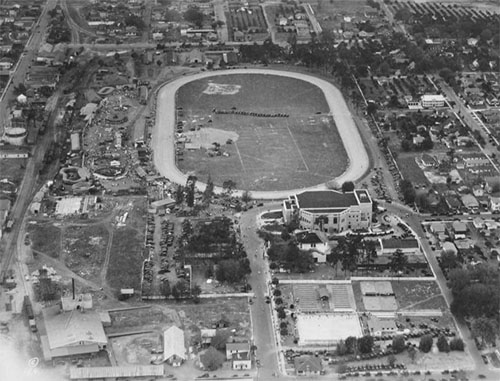Aerial view of Central Florida Fairgrounds