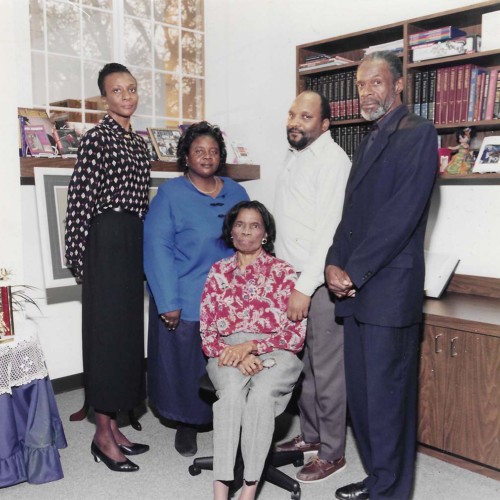 Anne Brown, Faye Edwards, Jerome Williams, Fredrick Williams, Georgia Woodley (Center) Association Leaders - Anne Brown, Faye Edwards, Jerome Williams, Fredrick Williams, Georgia Woodley (Center)