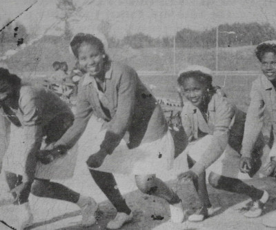 Jones High School Cheerleaders 1944