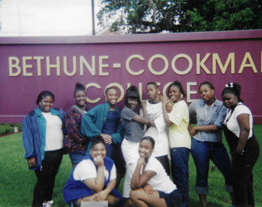 Circa 1999. Callahan Teens College Tour of Bethune-Cookman University in Daytona Beach, Florida.