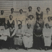 Circa 1925. Missionary Society. Source: Mt. Zion Missionary Baptist Institutional Church.