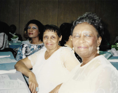 Circa 1997. Callahan residents beaming with pride and joy at the recognition program sponsored in partnership with the 1997 Mayor’s Matching Neighborhood Grant initiative.