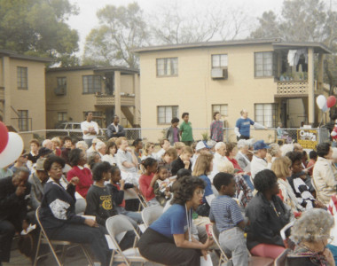 Circa 1996. The Callahan community came out in numbers with COMMUNITY PRIDE to the presentation of the first Orlando Habitat House built in the Callahan community.